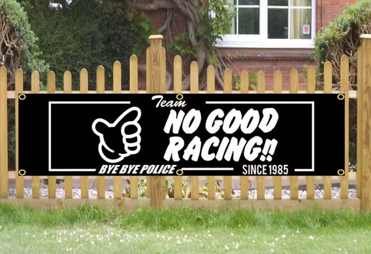 Banner NO GOOD RACING black